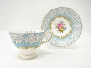 ROYAL ALBERT　ロイヤルアルバート　エンチャントメント　カップ＆ソーサー　洋食器